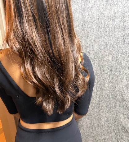 Callie 5.5 / Square Neck Top　スクエアネック5.5分袖トップ