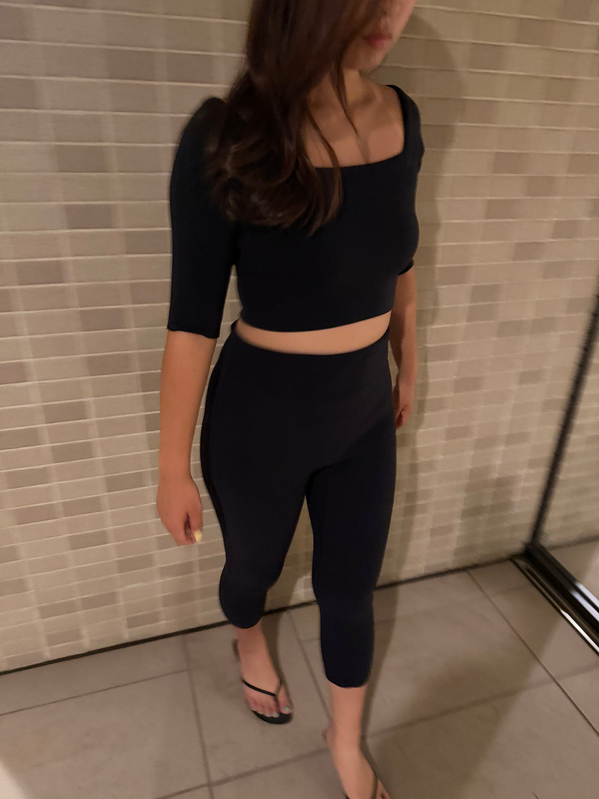 Anne Midi / Mid-Length Leggings　ミディ丈レギンス