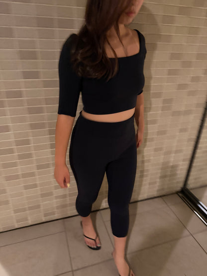 Anne Midi / Mid-Length Leggings　ミディ丈レギンス